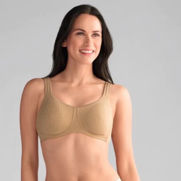 Amoena Mona Non-Wired Mastectomy Bras in Cognac Tan, Black & White New in Box - Picture 2 of 16